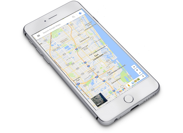 Mobile-Web-Design-Map-Feature